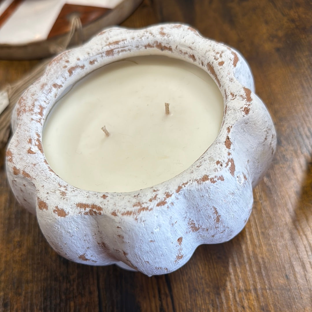 White Clay Pumpkins
