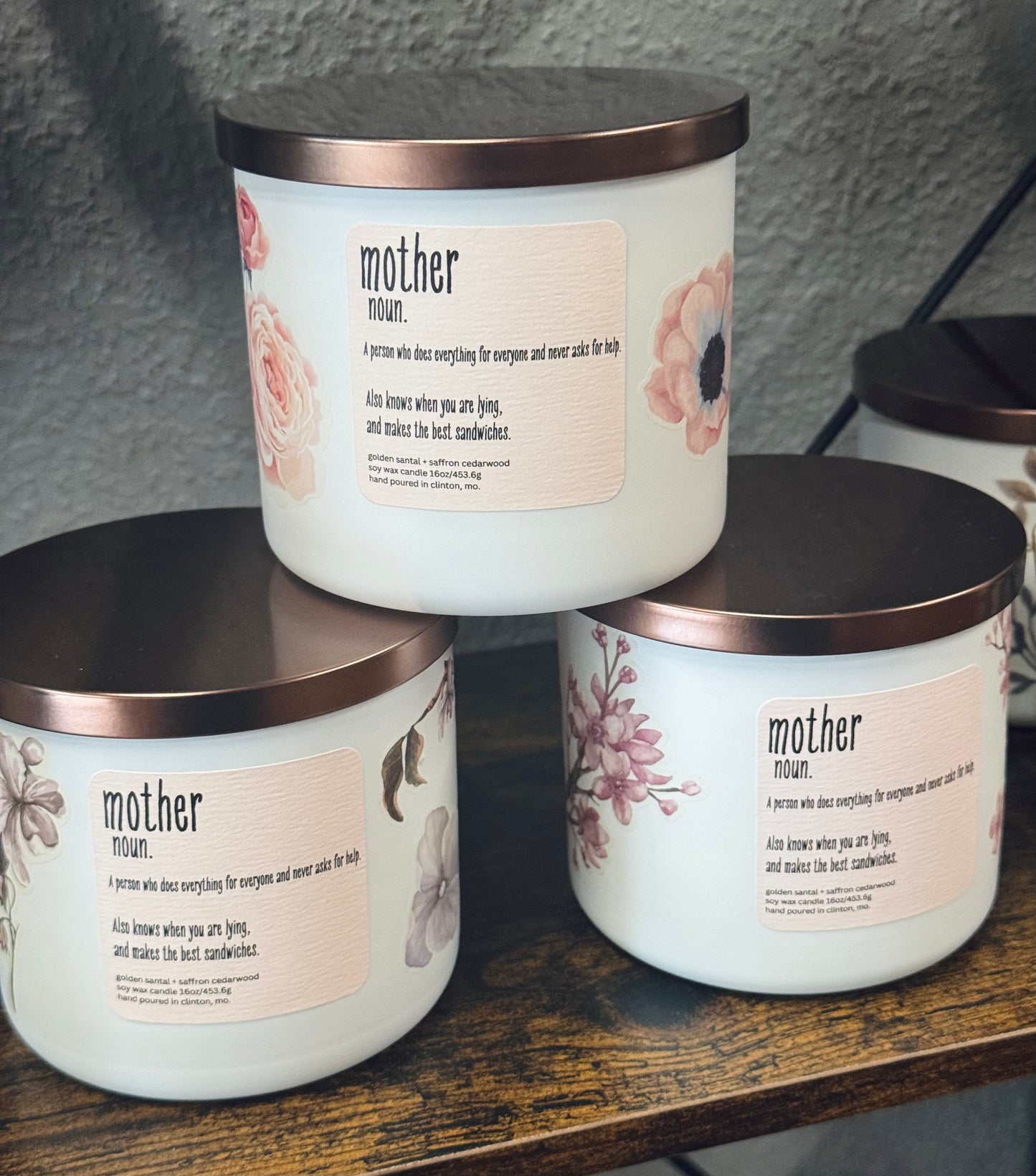 mother 16oz candle