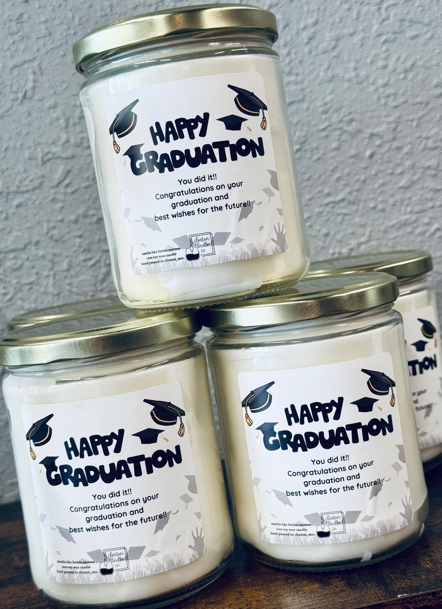 Happy Graduation 12oz Candle