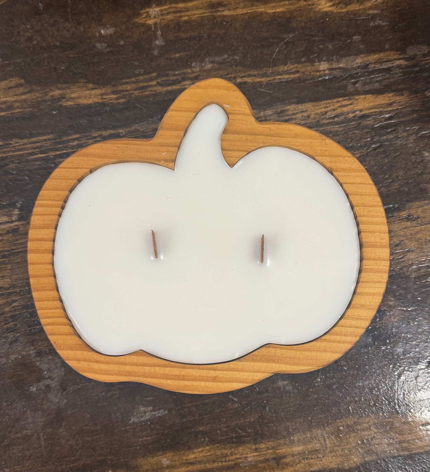 Wooden Pumpkin 12oz candle