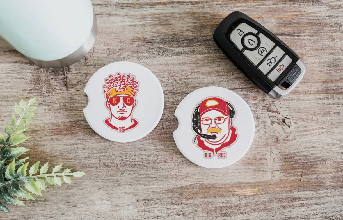 Ceramic Car Coasters