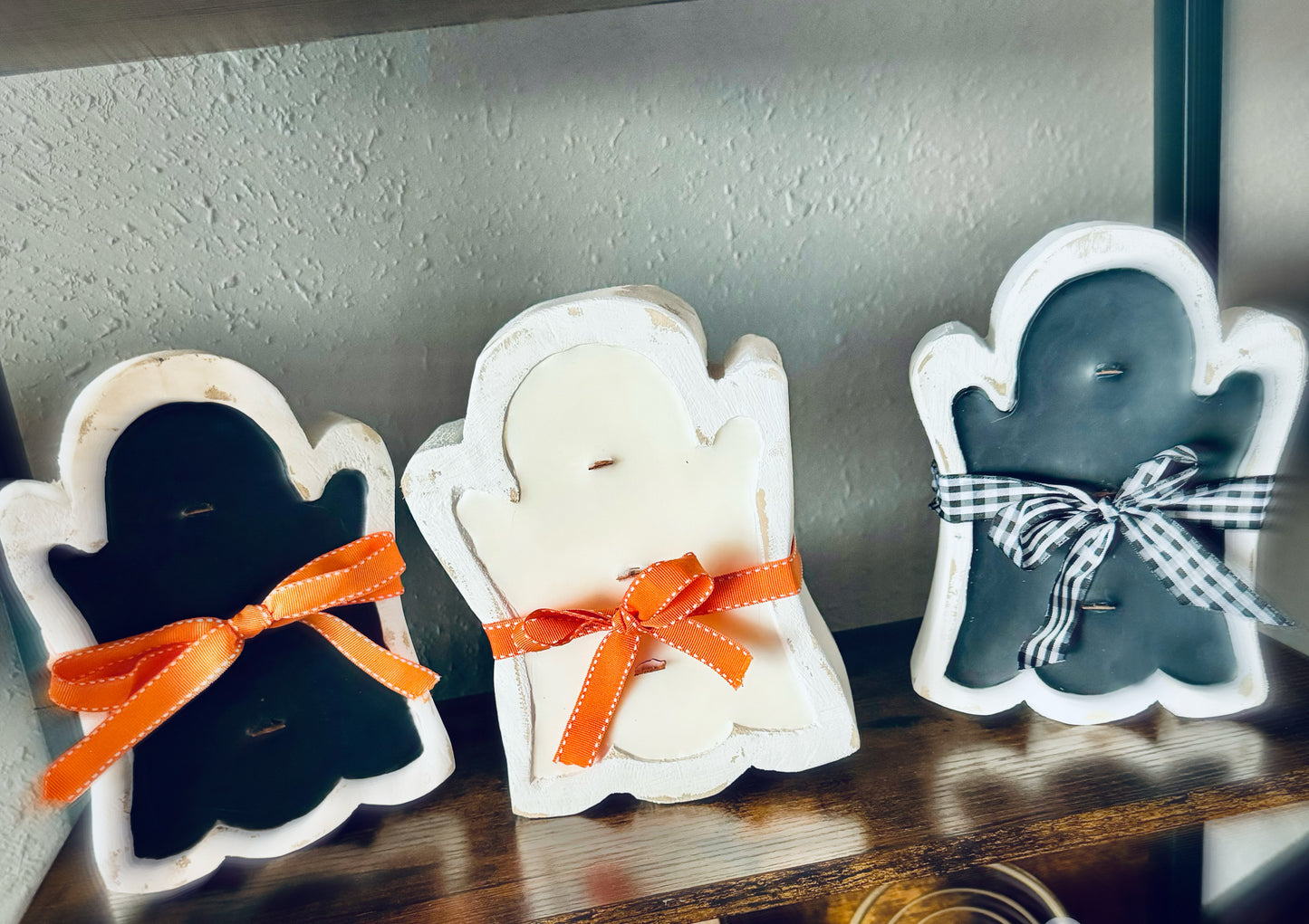 Ghost Dough Bowl Candle