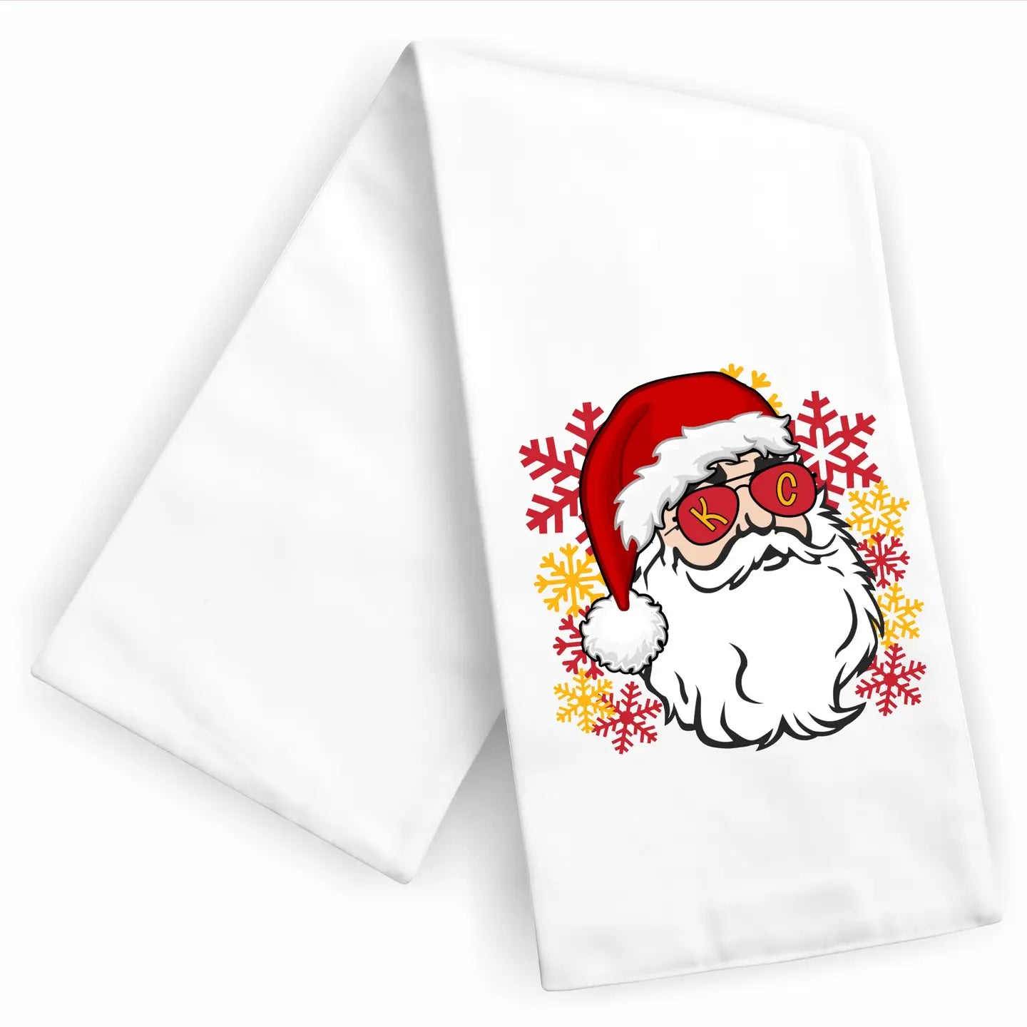 Cotton Tea Towel - KC Santa