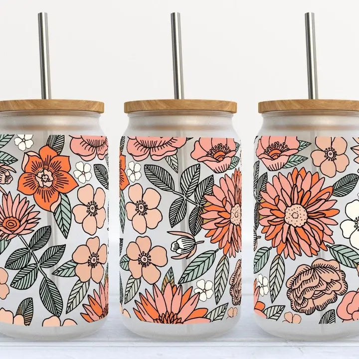 16oz Glass Tumbler