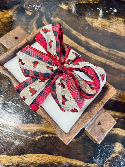 16oz Wood Trunkie Dough Bowl Candle