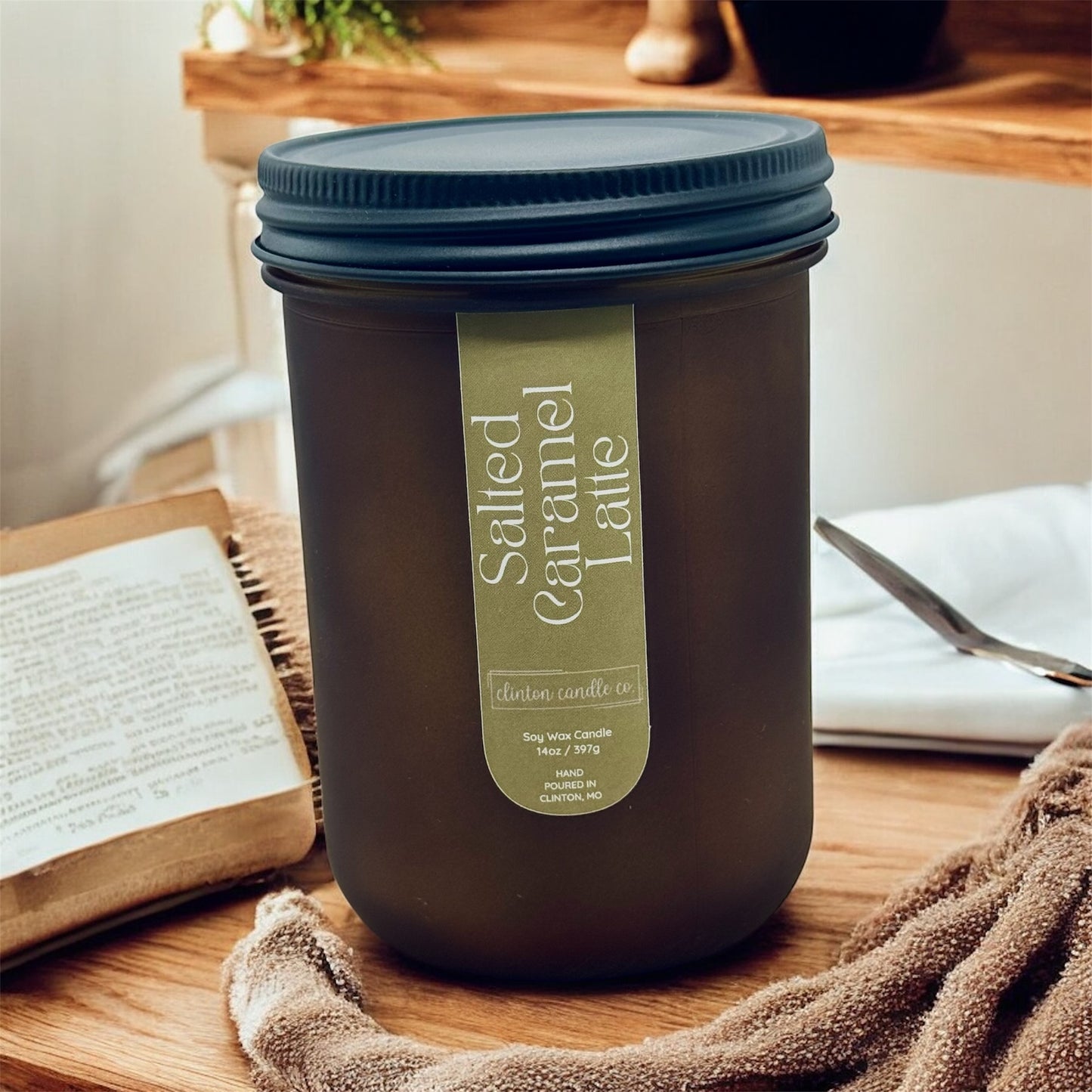 Salted Caramel Latte 14oz Candle