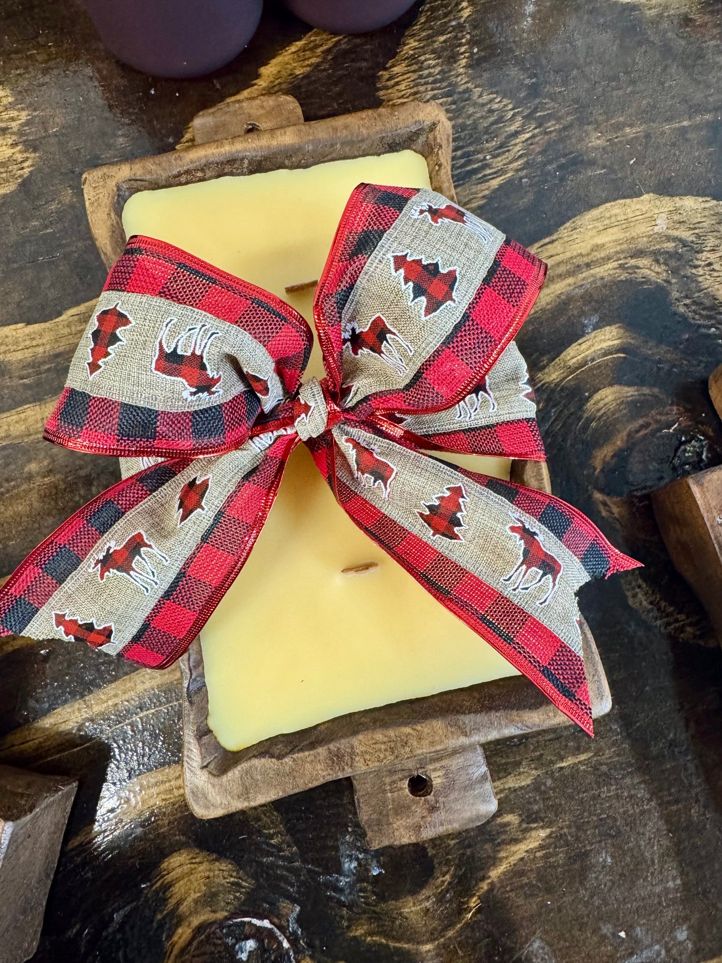 16oz Wood Trunkie Dough Bowl Candle