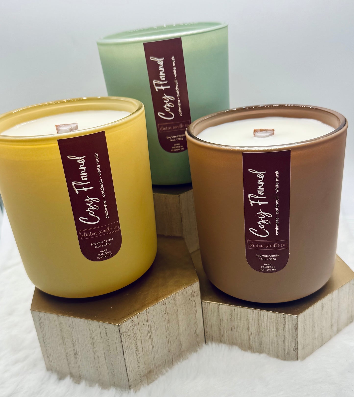 Cozy Flannel 14oz Candle
