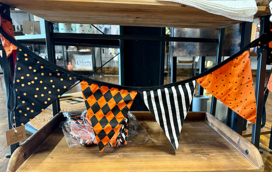 Halloween Pennant Garland