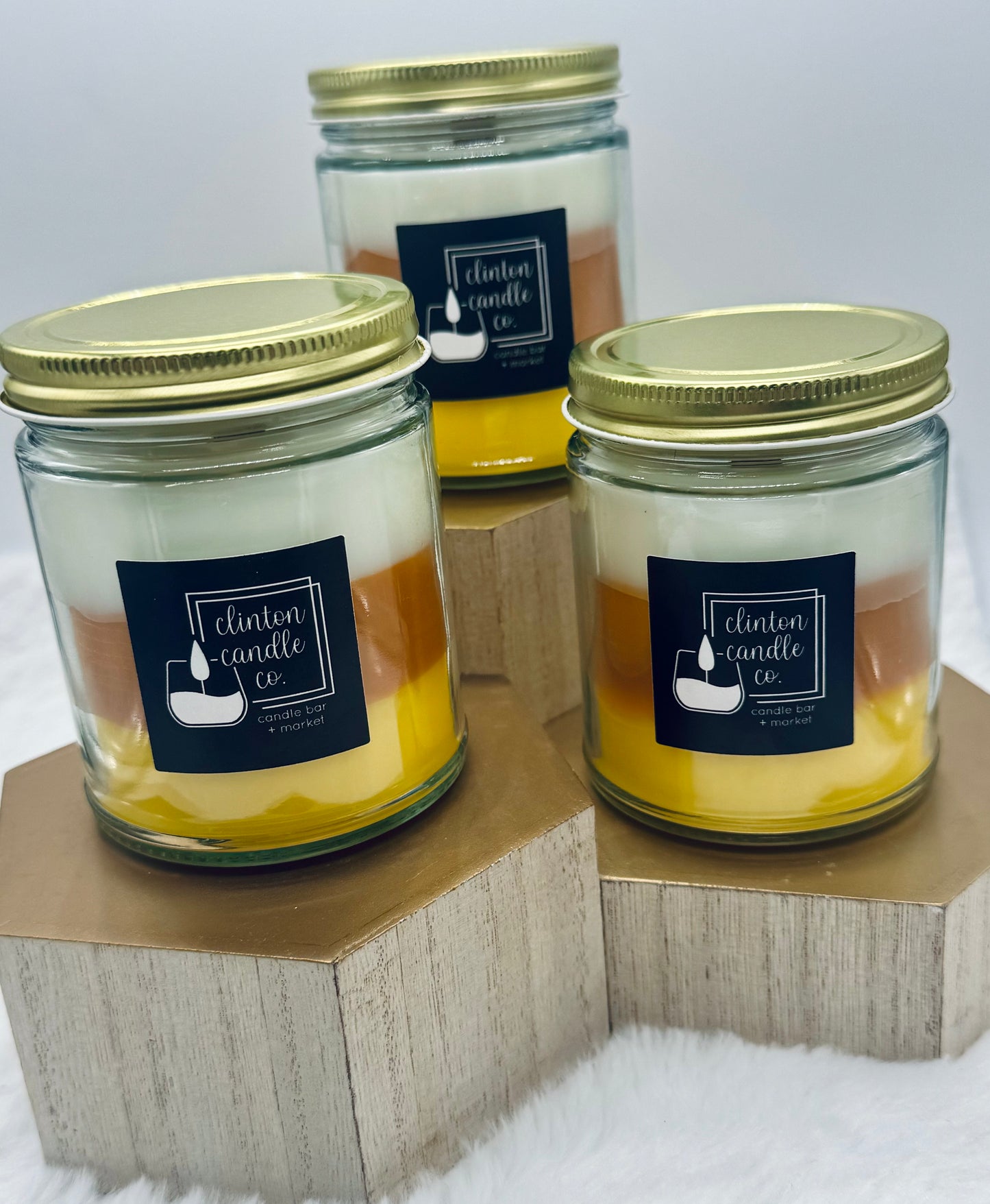 Candy Corn 8oz Candle