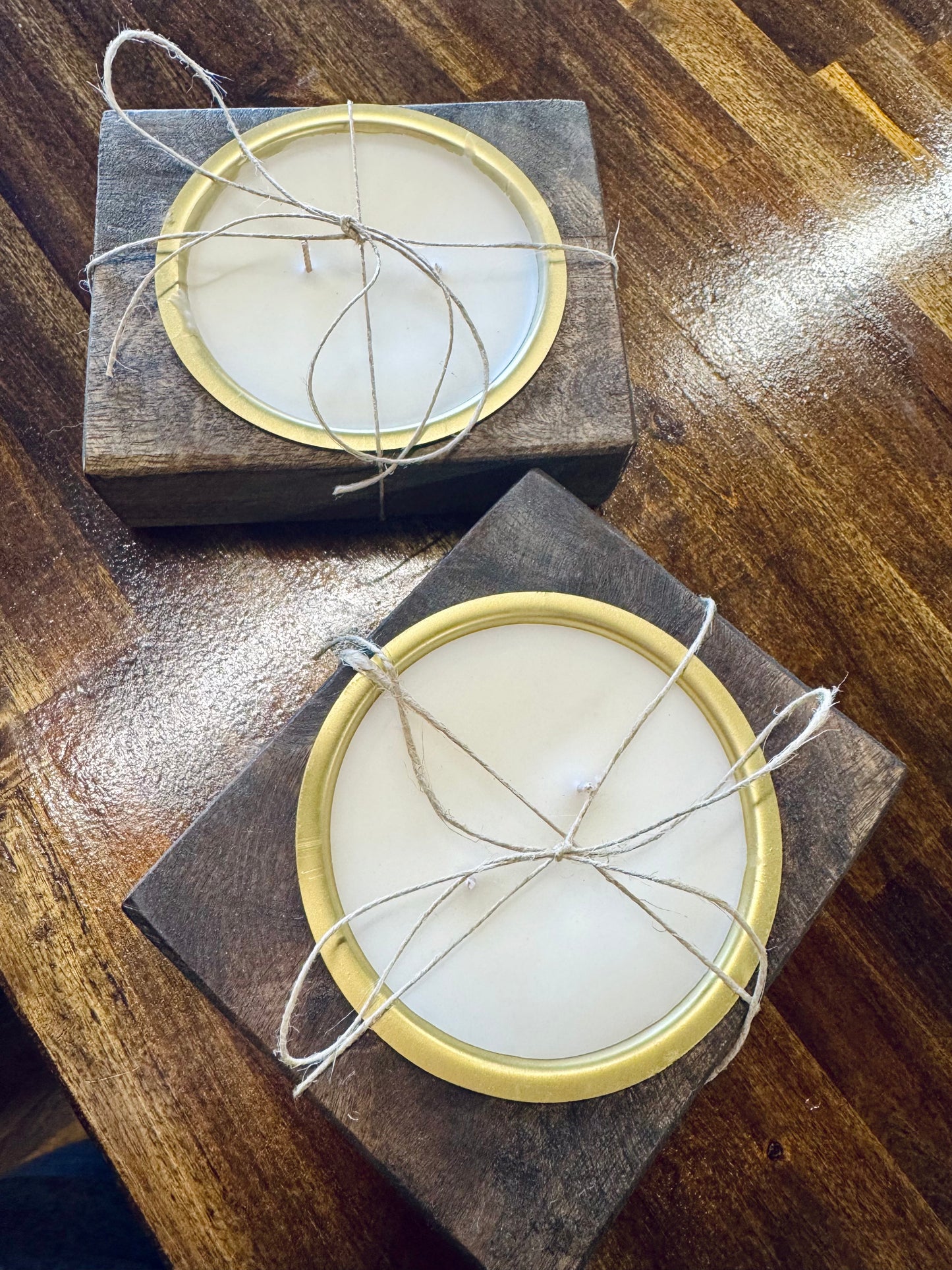 5oz wooden sugar mold + holder