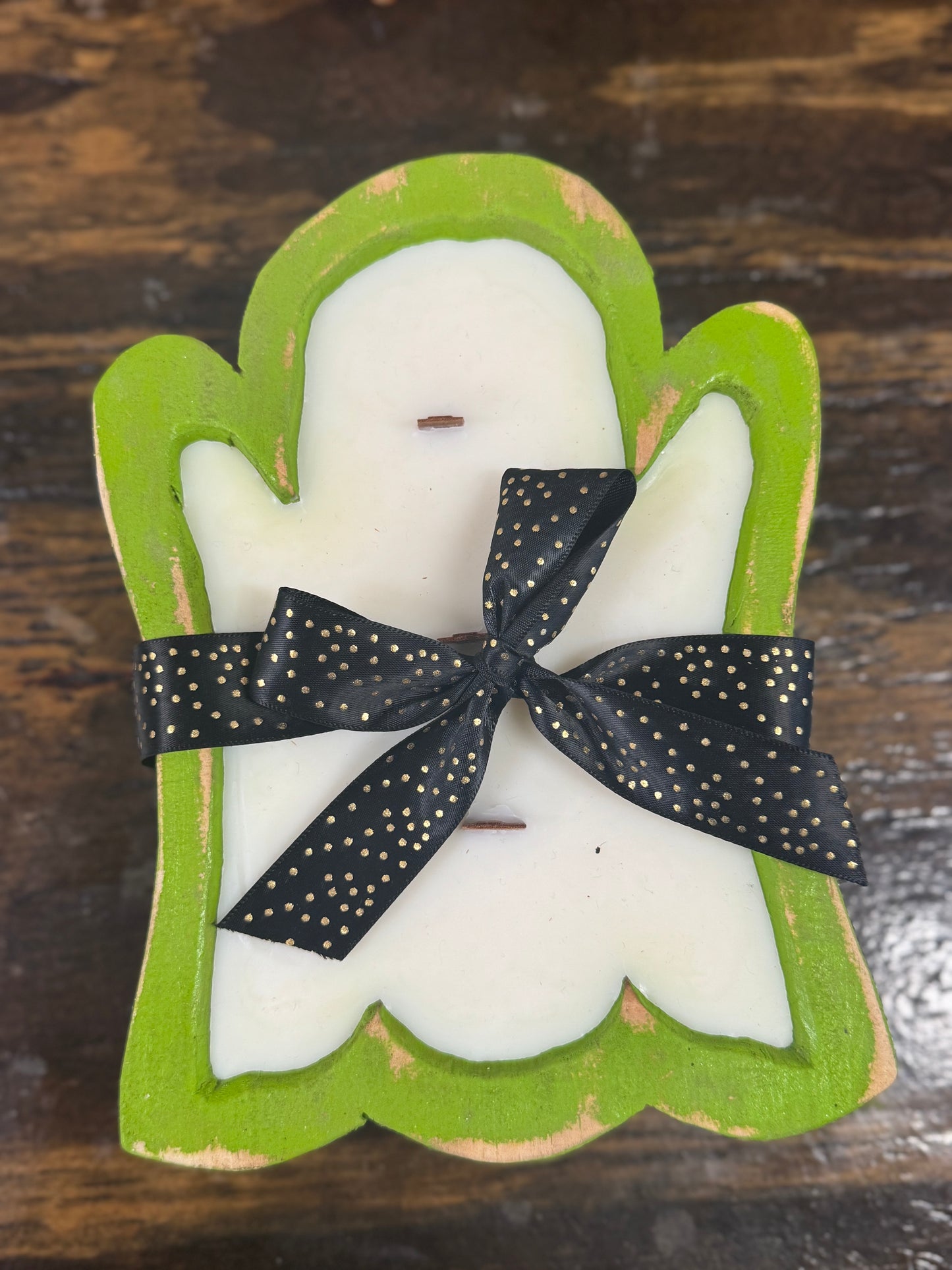 Ghost Dough Bowl Candle