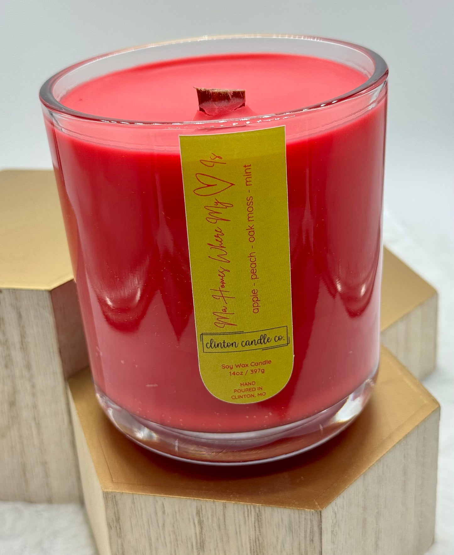 Ma Homes Where My ❤️ Is 14oz candle