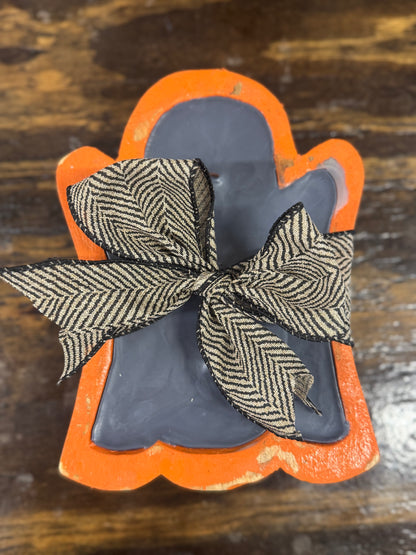 Ghost Dough Bowl Candle