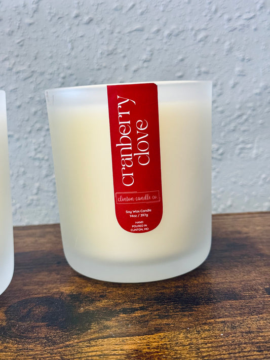 Cranberry Clove 14oz Candle
