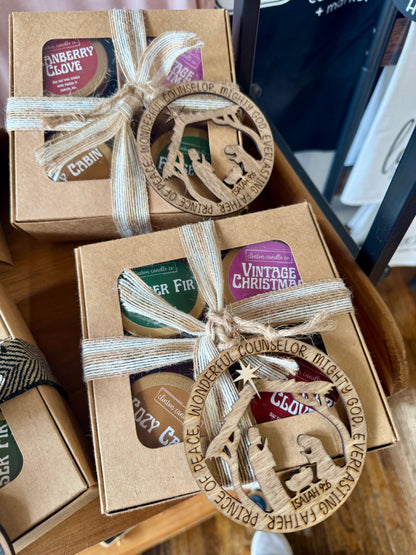 Holiday Candle Gift Box