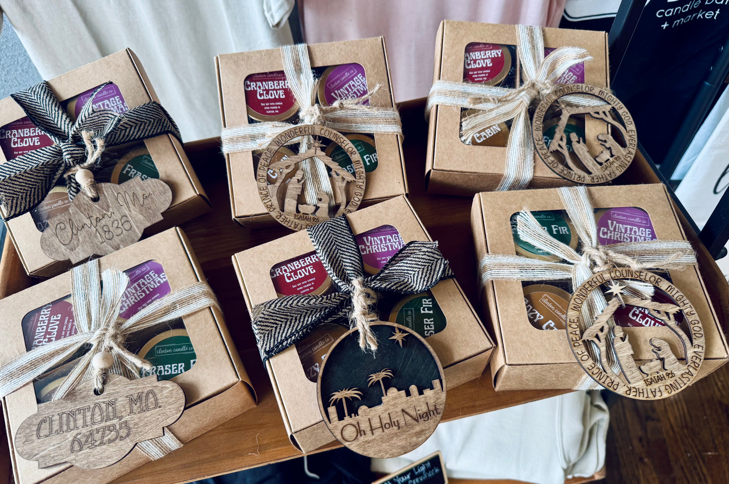 Holiday Candle Gift Box