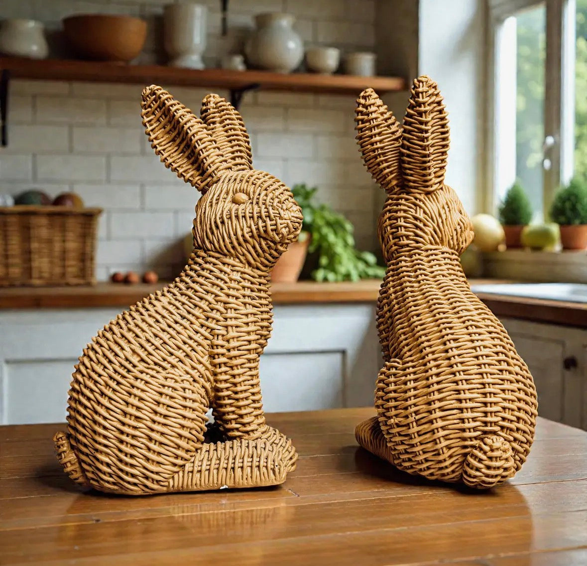 Wicker Bunny