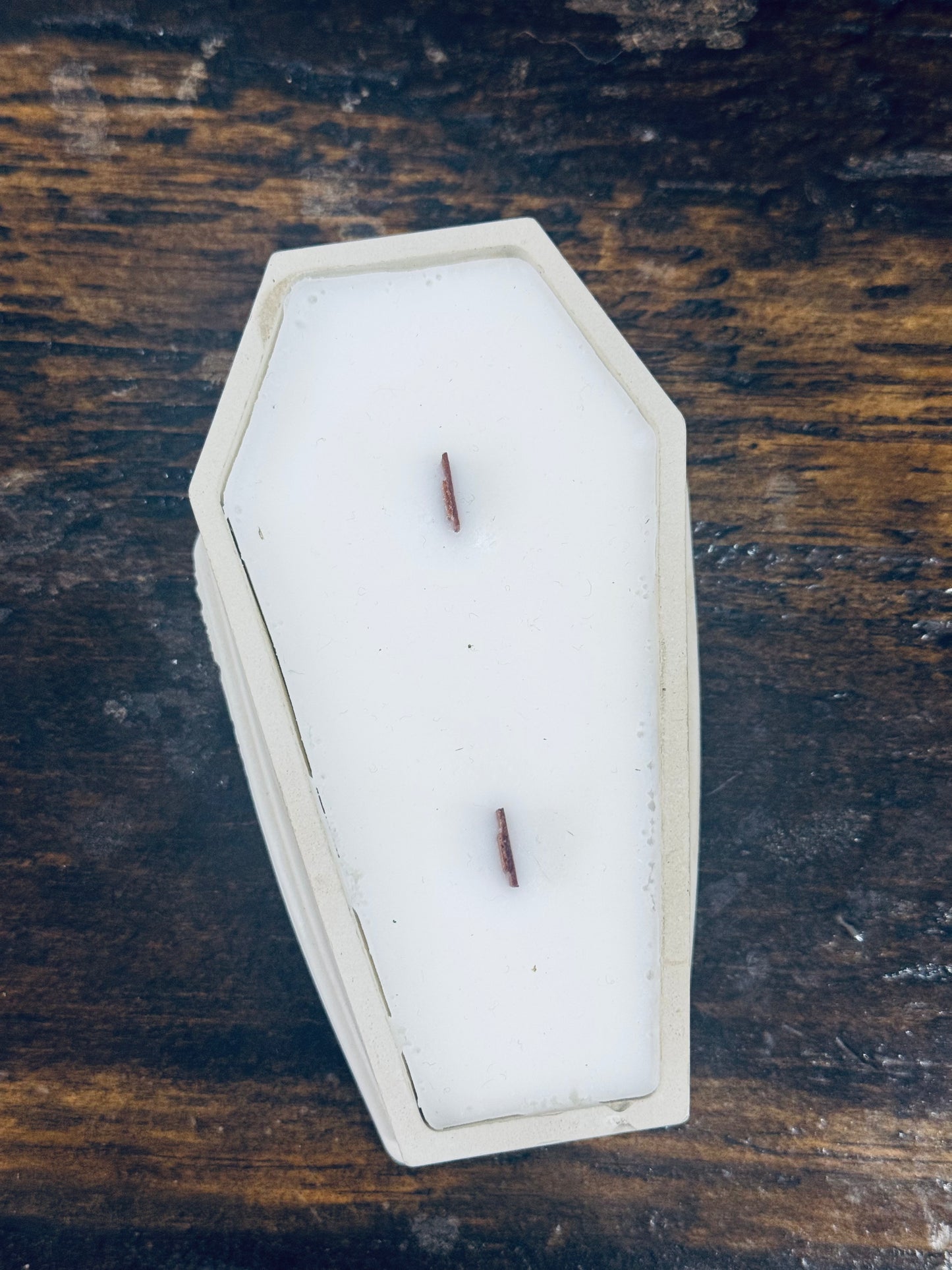 Clay Coffin 8oz Candle