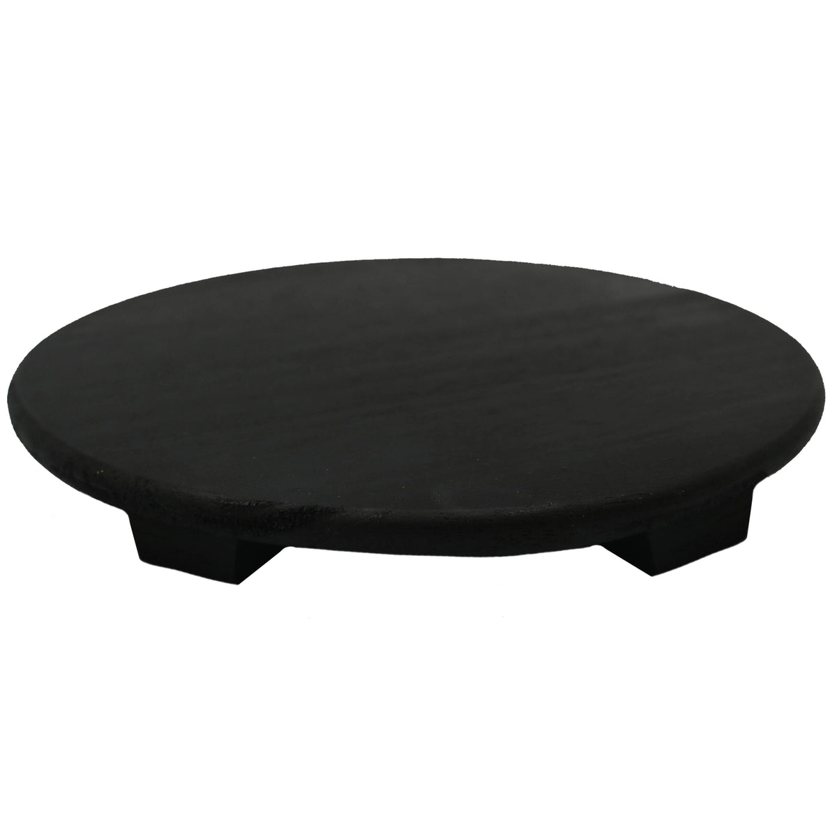 Black Wood Pedestal