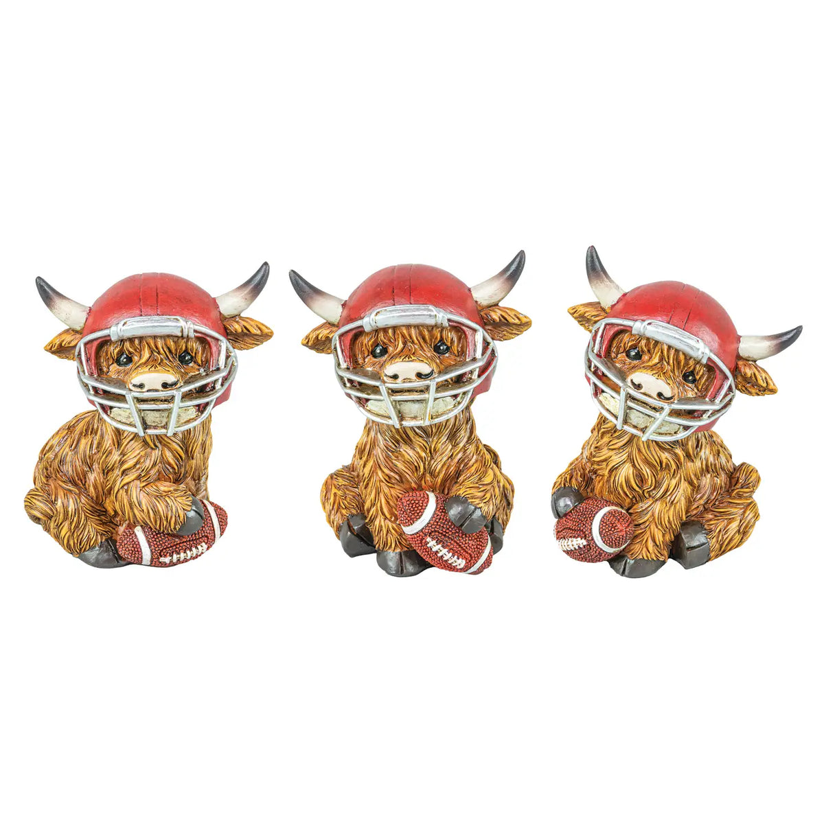 Football Highland Cow