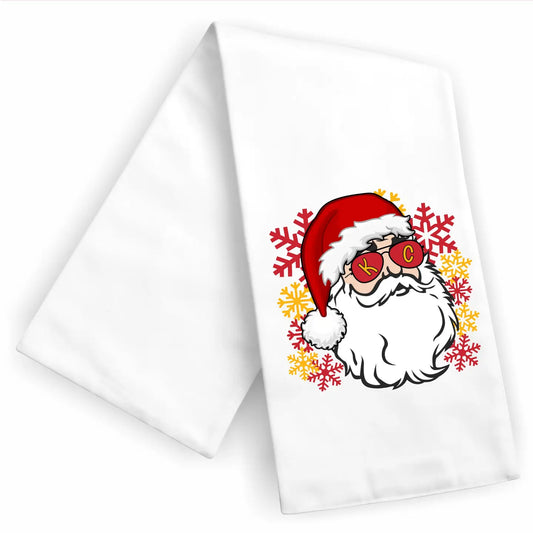 Cotton Tea Towel - KC Santa
