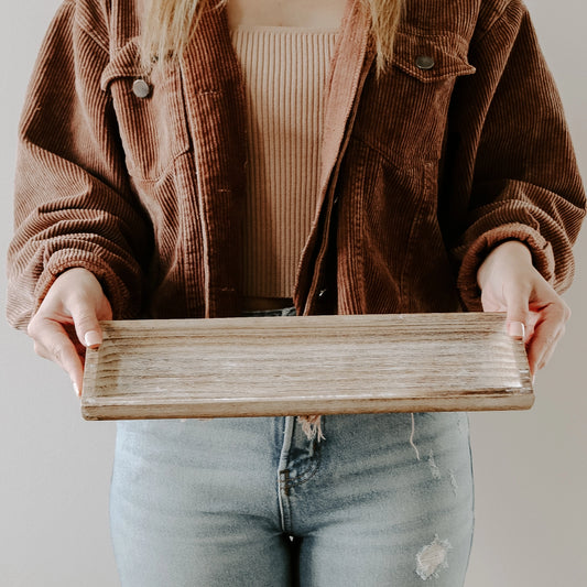Rectangle Wood Tray